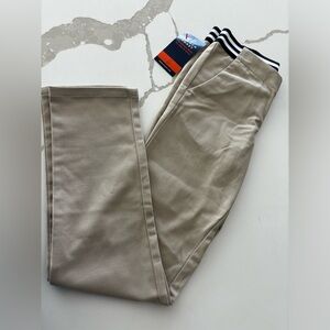 School Uniform French Toast Stretchy Khaki Gorls Size 7 Pants New